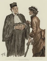 An Informal Consultation in a Corridor of the Paris Law Courts